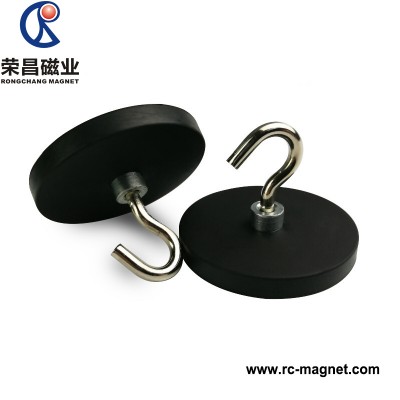 Rubber High Quality Neodymium Magnetic Hook